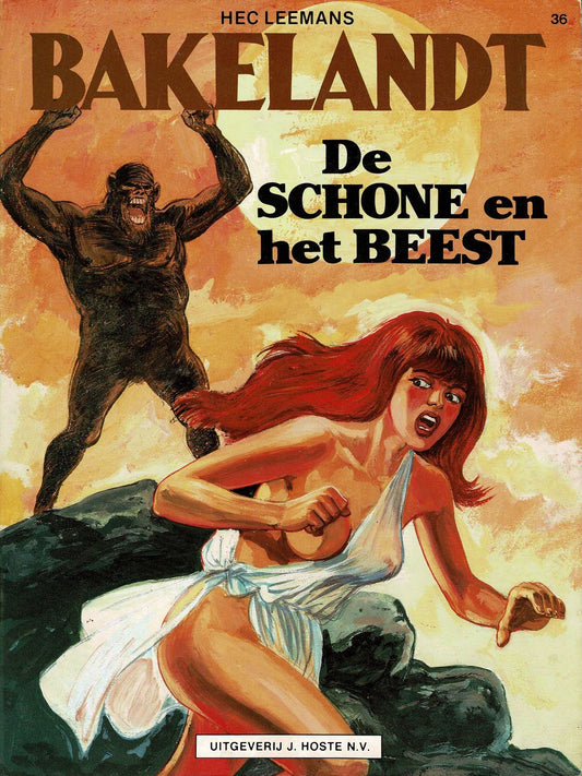 Bakelandt - 036 De Schone en het Beest - eerste druk 1987 - Uitgeverij Hoste, in kleur