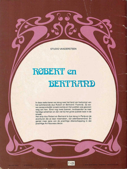 Robert en Bertrand - 068 De Apache - eerste druk 1985