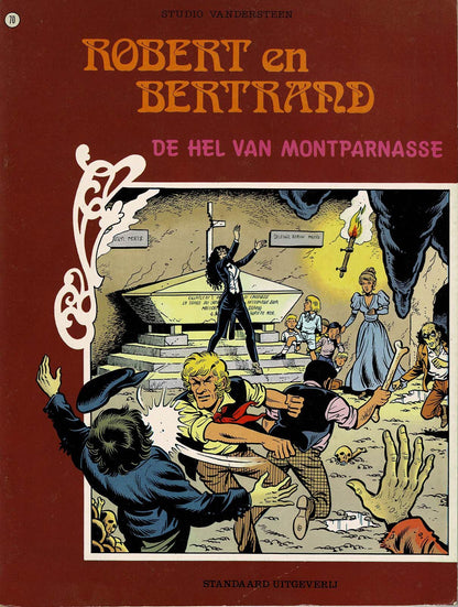 Robert en Bertrand - 070 De hel van Montparnasse - eerste druk 1986