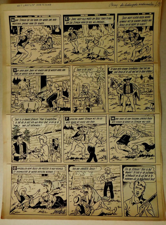 Originele pagina Het laatste hertejong