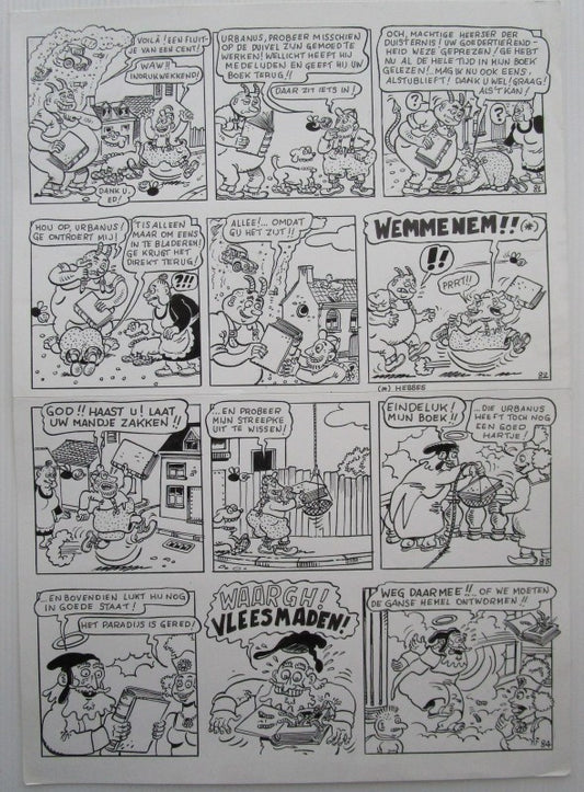 Originele pagina De zeven plagen