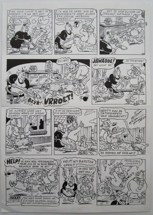 Originele pagina De zeven plagen