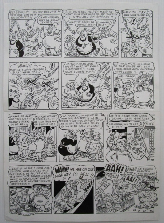 Originele pagina De zeven plagen