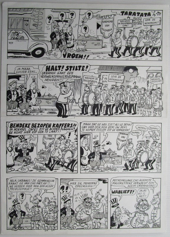 Originele pagina Urbanus moet trouwen
