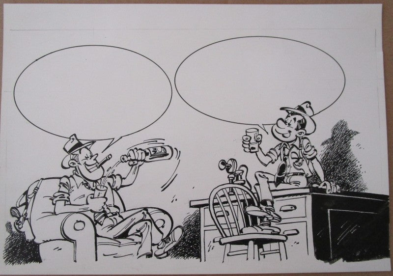 originele tekening Jack en Sammy