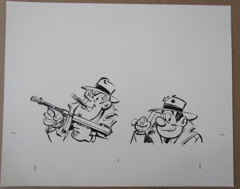 originele tekening Jack en Sammy