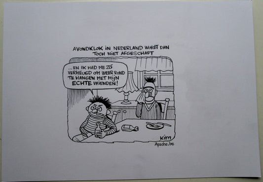 gag - Bert en Ernie