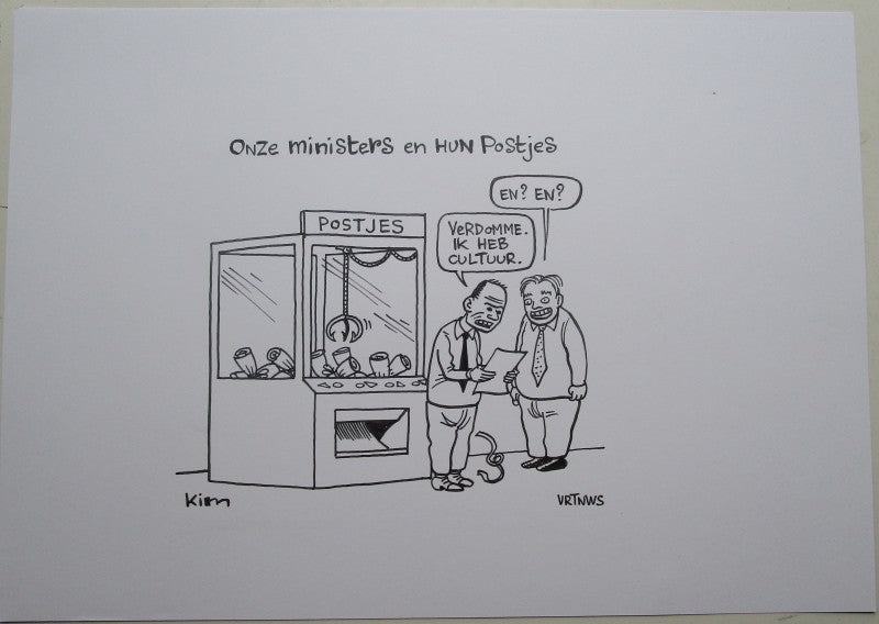 gag - onze ministers en hun postjes