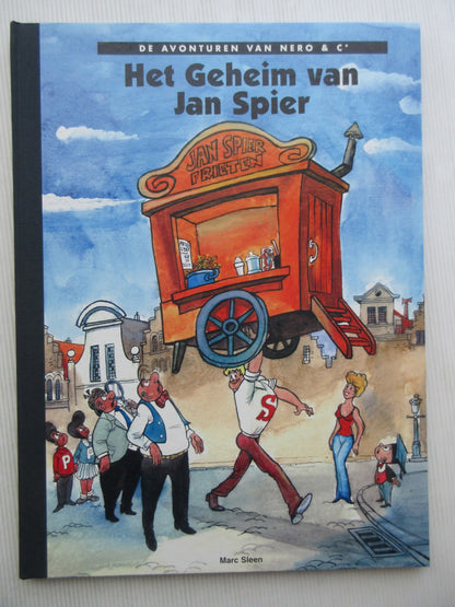 Marc Sleen - 003 - Originele pagina Het geheim van Jan Spier