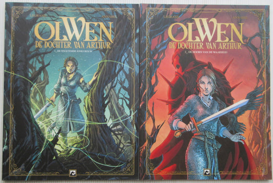 Olwen , De dochter van Arthur - softcover - deel 1 en 2