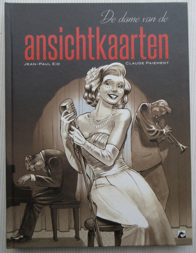 De dame van de ansichtkaarten - hardcover