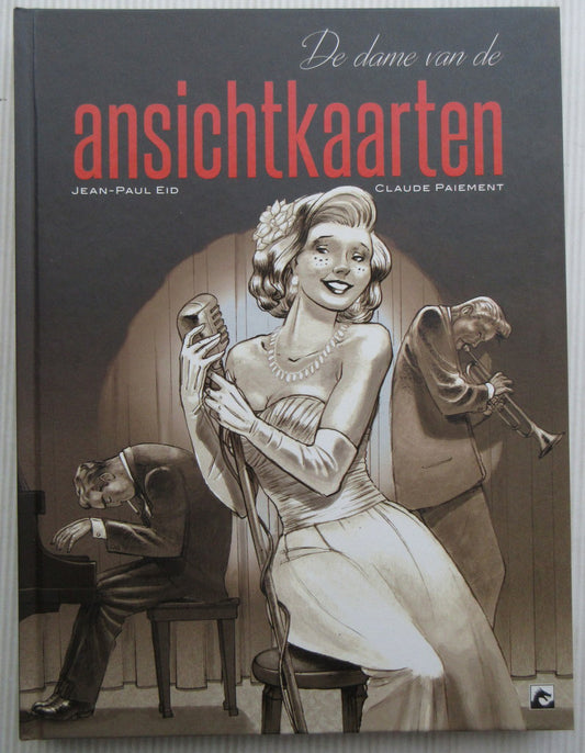 De dame van de ansichtkaarten - hardcover