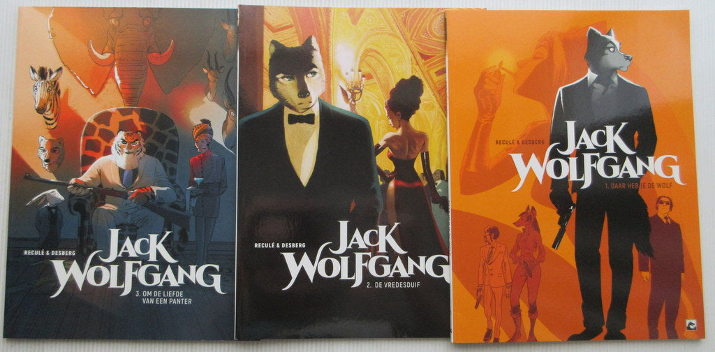 Jack Wolfgang 1 t/m 3 - softcover