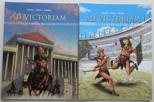 Ad Victoriam - softcover - deel 1 en 2