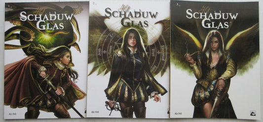 Het schaduwglas deel 1 tot 3 - softcover - 12 euro