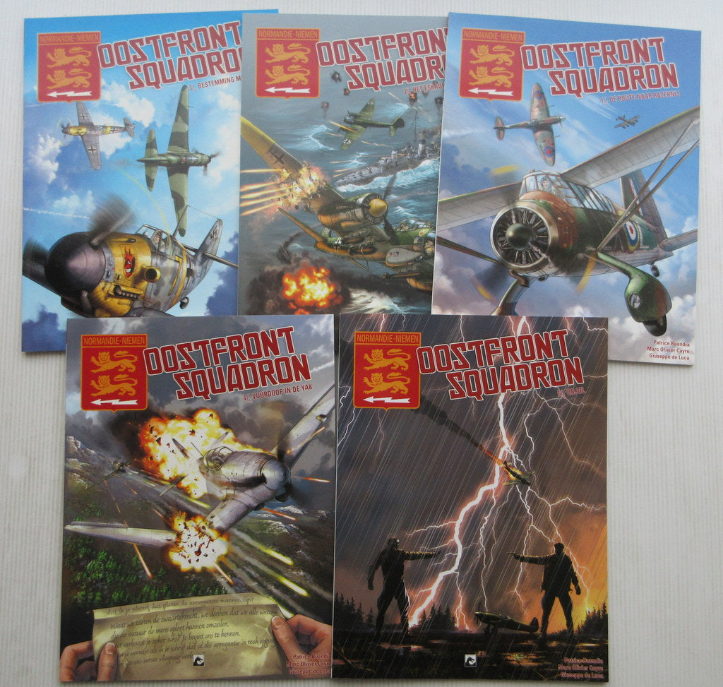 Oostfront squadron - softcover deel 1 t/m 5