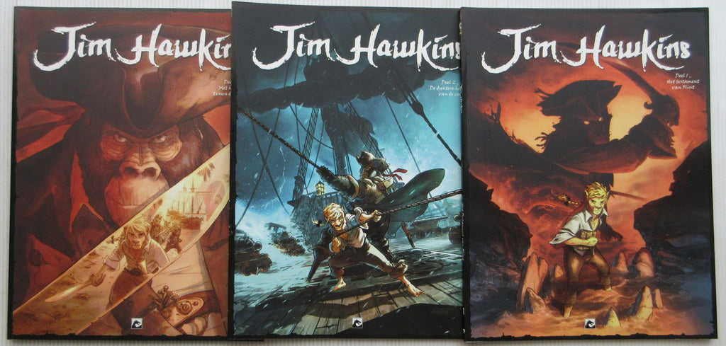 Jim Hawkins deel 1 tot 3 - softcover - 15 euro
