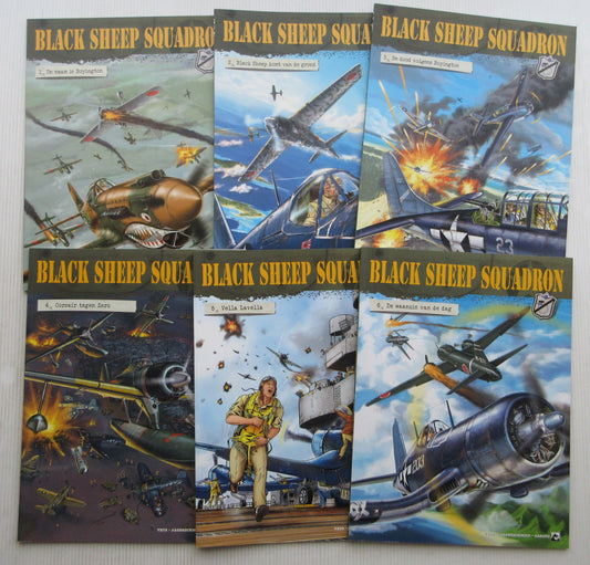 Black Sheep Squadron - softcover deel 1 t/m 6