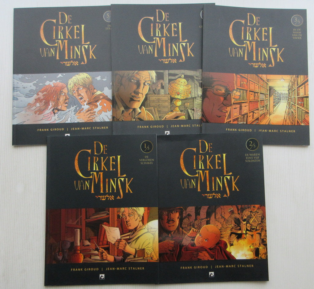 De cirkel van Minsk - softcover - deel 1 t/m 5