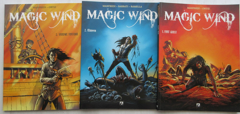 Magic Wind deel 1 tot 3 - softcover - 15 euro