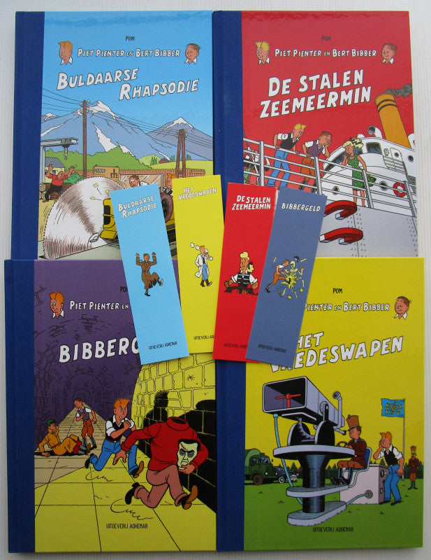 Piet Pienter en Bert Bibber De handelsblad jaren - luxe set - 120 expl.