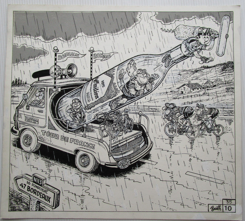 Originele tekening Thomas Pips