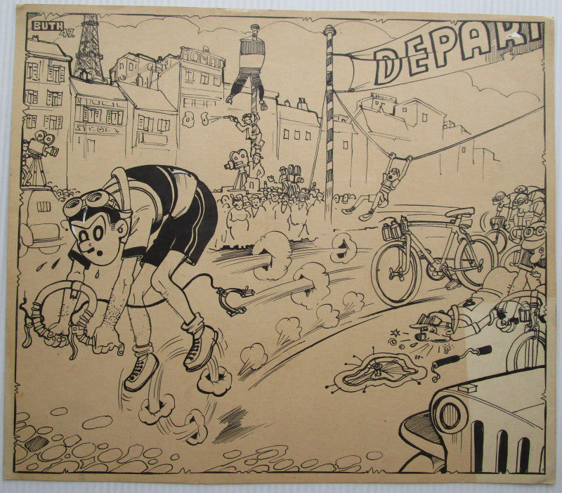 Originele tekening Thomas Pips