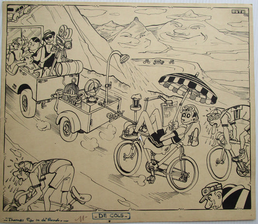 Originele tekening Thomas Pips