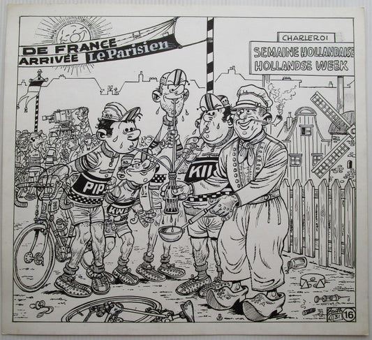 Originele tekening Thomas Pips