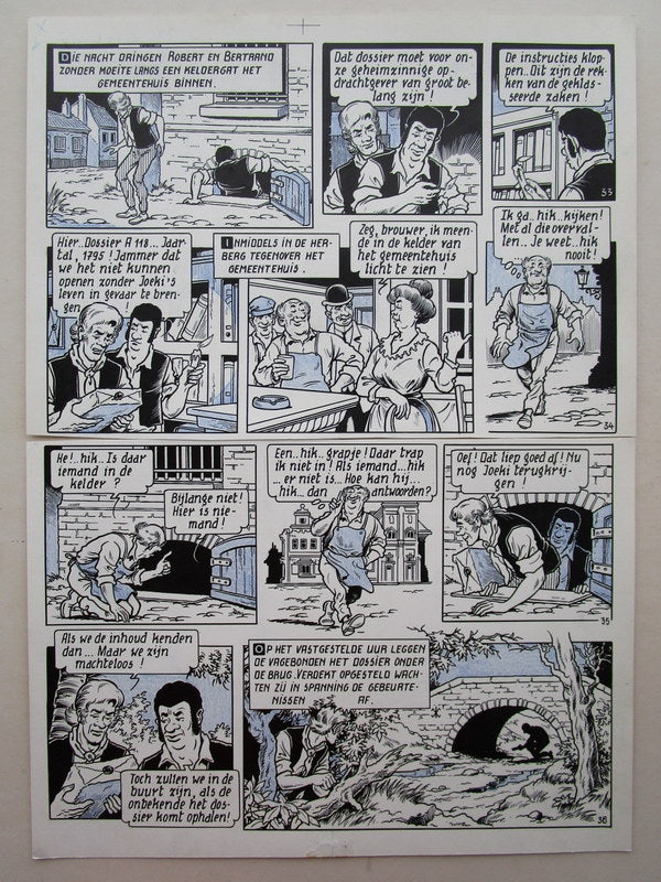 originele pagina Robert en Bertrand