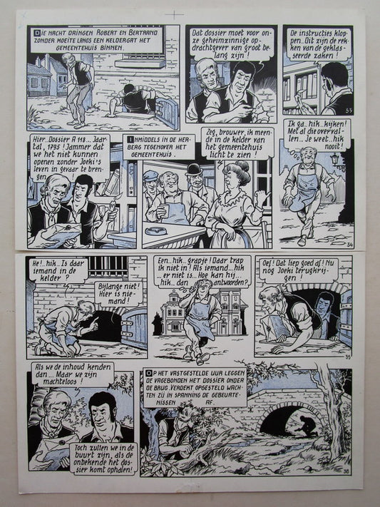 originele pagina Robert en Bertrand