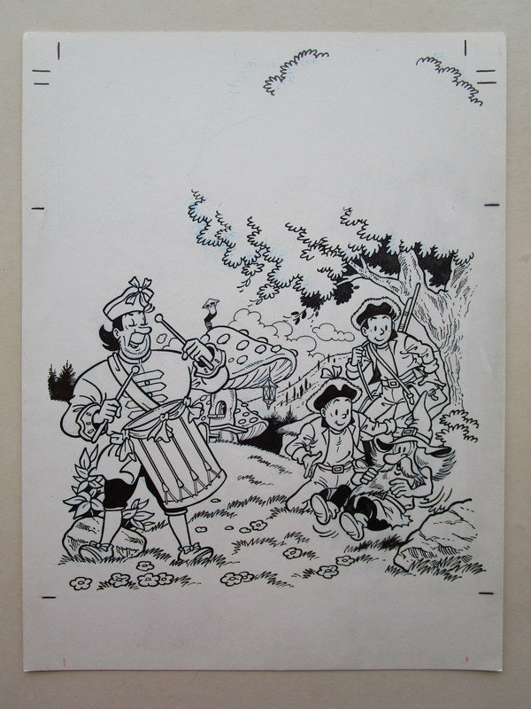 Originele cover De toffe tamboer