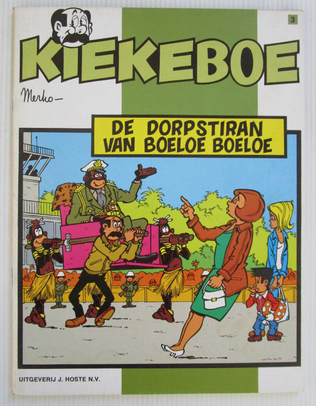 Kiekeboe 3 - De dorpstiran van Boeloe Boeloe