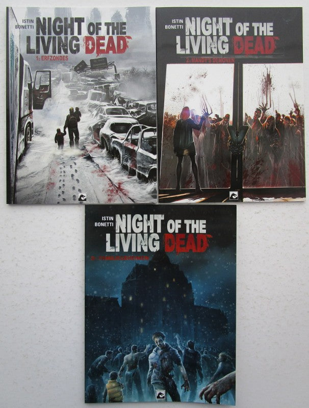 Night of the living dead 1 t/m 3 - 12 euro