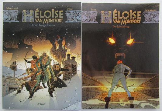 Heloise van Montfort deel 1 en 2 - 8 euro