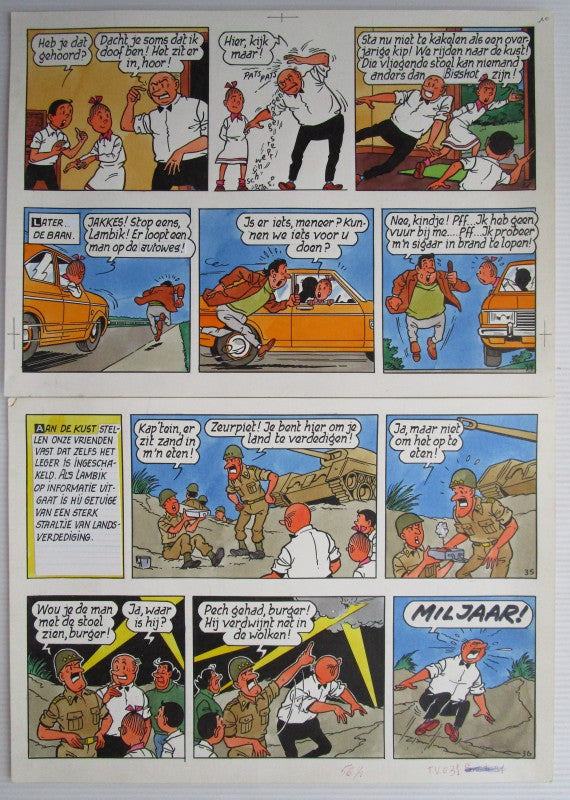 De maffe maniak - strook 33/36