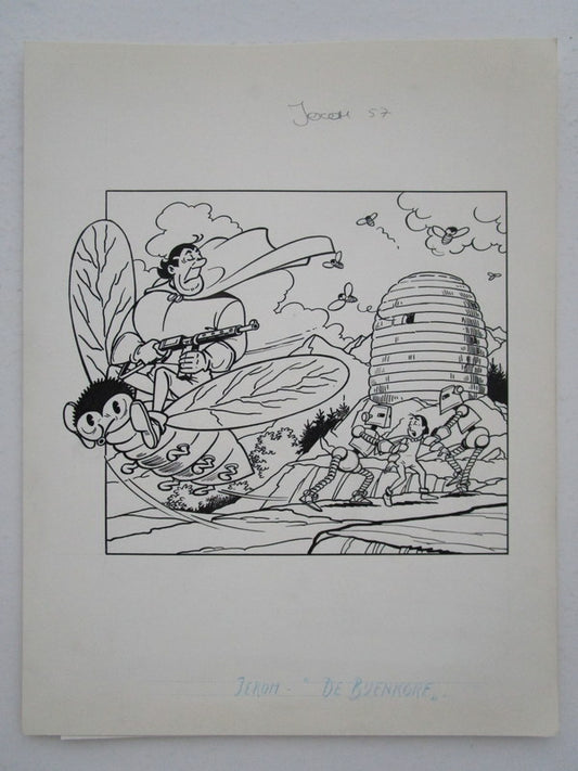 Originele cover Jerom - De bijenkorf