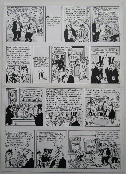 De zeven van Zeveneken strook 43 tot 46