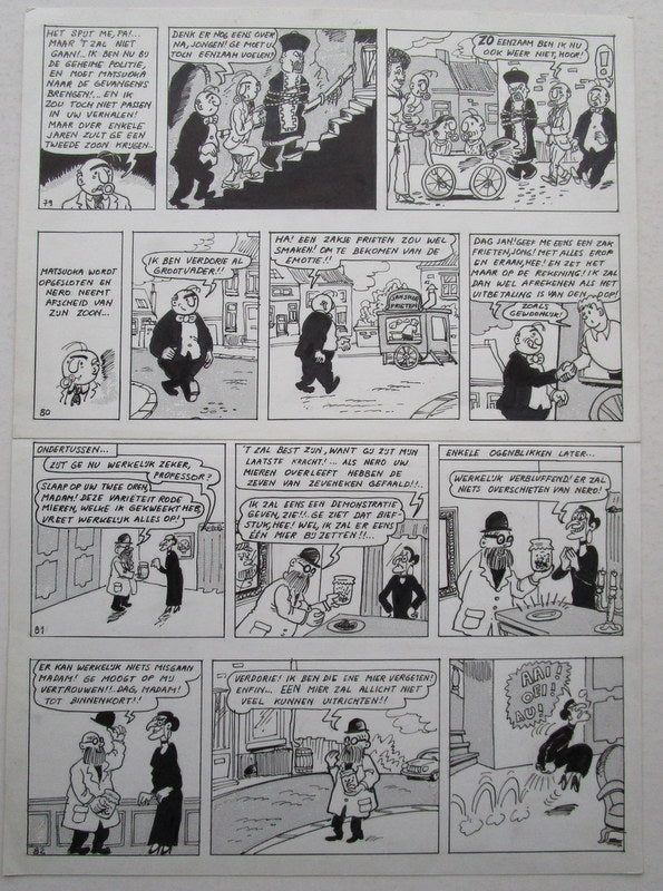 De zeven van Zeveneken strook 79 tot 82