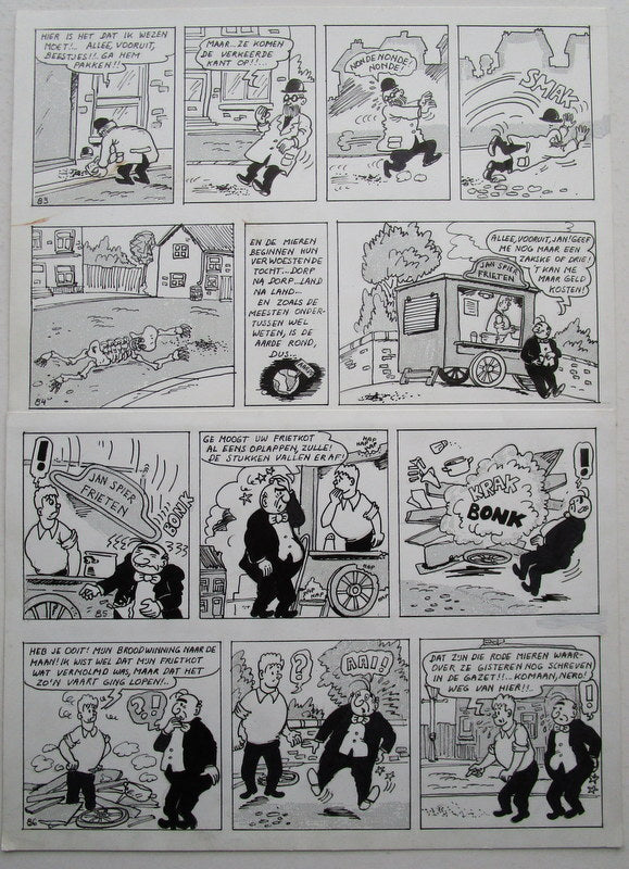 De zeven van Zeveneken strook 83 tot 86