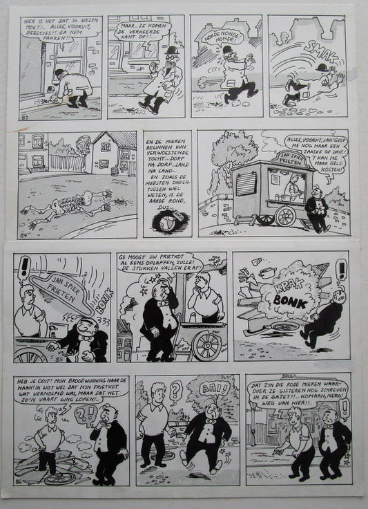 De zeven van Zeveneken strook 83 tot 86