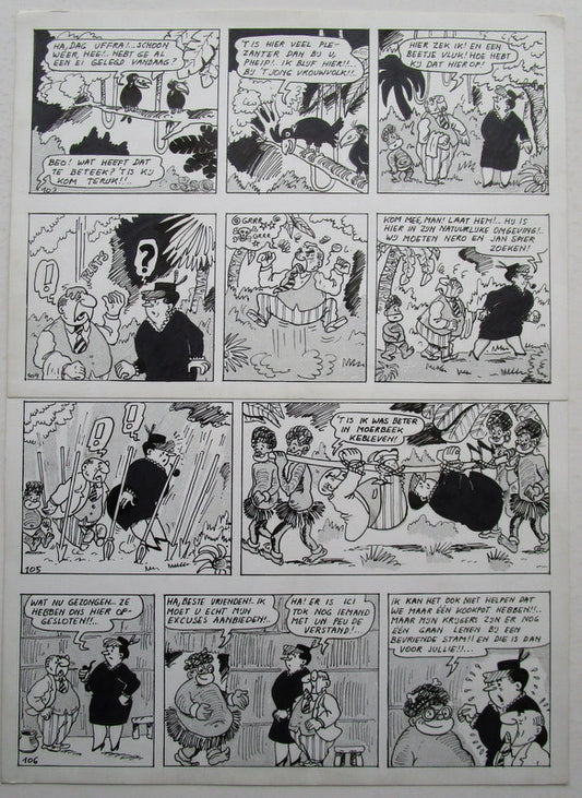 De zeven van Zeveneken strook 103 tot 106