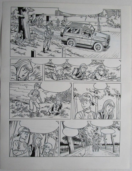 Originele pagina Waterland 7 - De klokkenluider van Sluis plaat 11