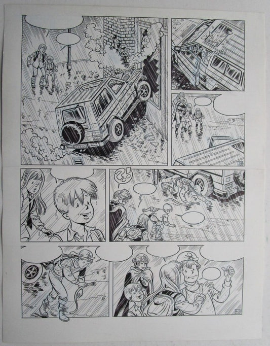 Originele pagina Waterland 7 - De klokkenluider van Sluis plaat 20