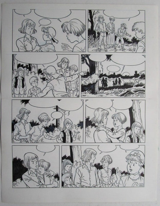 Originele pagina Waterland 7 - De klokkenluider van Sluis plaat 33
