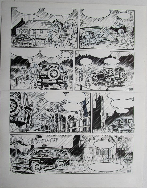 Originele pagina Waterland 7 - De klokkenluider van Sluis plaat 36