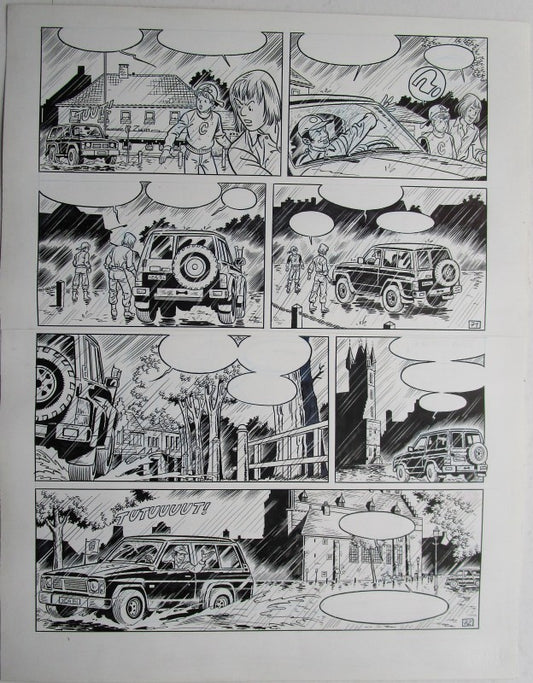 Originele pagina Waterland 7 - De klokkenluider van Sluis plaat 36