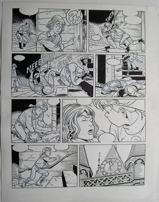 Originele pagina Waterland 7 - De klokkenluider van Sluis plaat 43