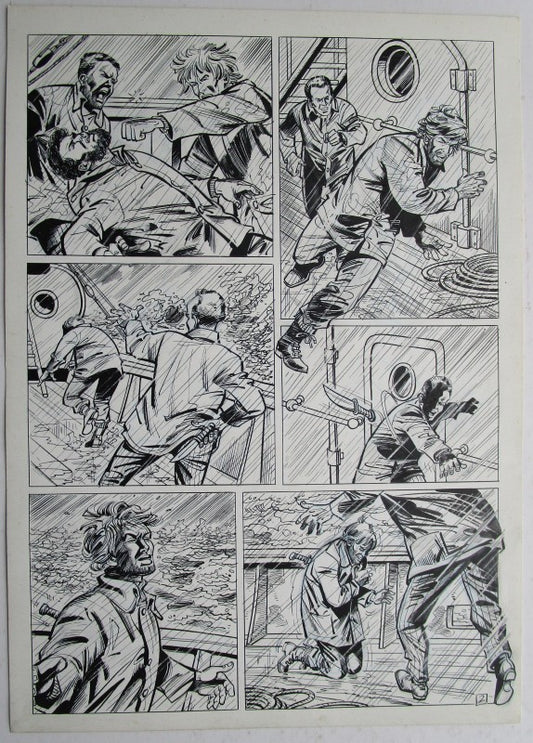Originele pagina Bessy Natuurkommando 11 - plaat 2