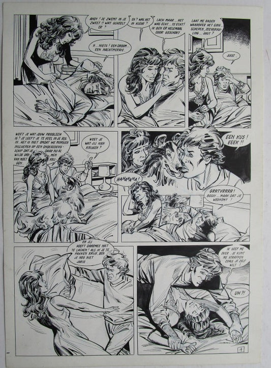 Originele pagina Bessy Natuurkommando 11 - plaat 4